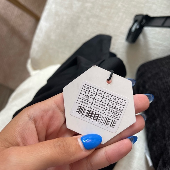 OW Manon Pant In Black Caviar - Picture 7 of 7